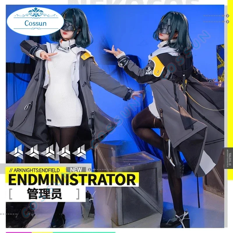 

Arknights: Endfield Endizzatoor B Женский Косплей Костюм Хэллоуин Игровой Костюм Одежда Ролевые Игры Пальто Парик Одежда Женская