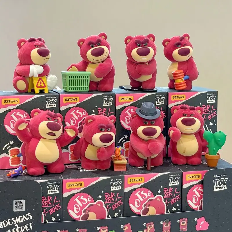 

Authentic Disney Lotso Blind Box IT'S ME Series 3 Flocked Action Figure Trendy Collectible Toy For Kids And Collectors