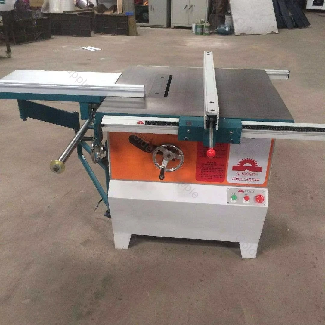 

Available Sale 45/90 Degree Sliding Table Circular Saw Machine Vertical Woodworking Panel With Mobile Worktable And Core Motor