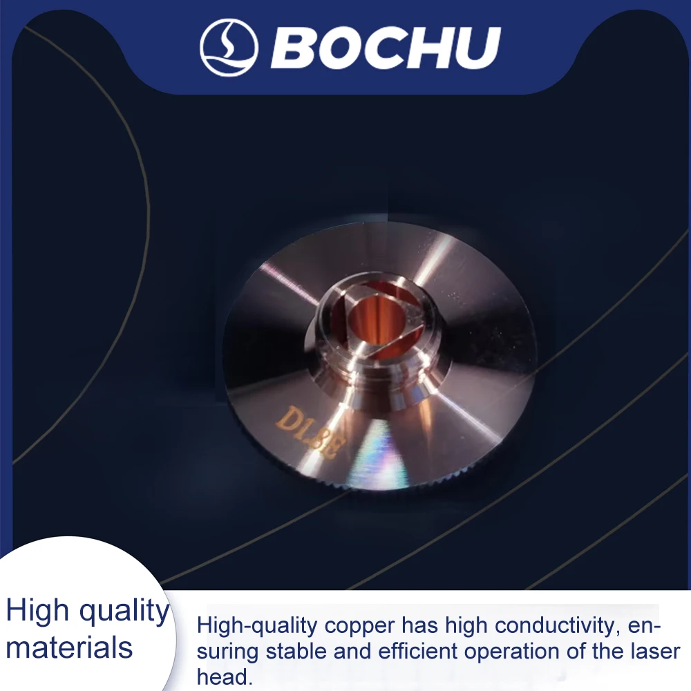 10PCS BOCHU Original Laser Nozzles SP-S SP-F BC Pressure Booster BOCI Laser Cutting Nozzle for BOCHU BLT 2D Laser Cutting Head