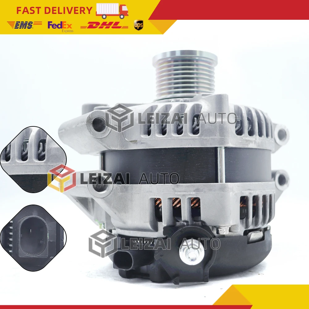 210A 12V CW 8 Groove Alternator  for BMW 528i 2011 X3 2011-2012 L6 3.0L  12317591271 12317591268 1042106251