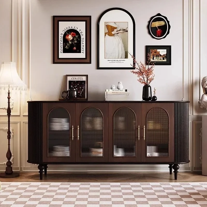 Gabinete lateral Retro Medieval americano de alto costo PerformanceA15, armario de almacenamiento de lujo ligero Simple, Cabi decorativo de entrada francesa