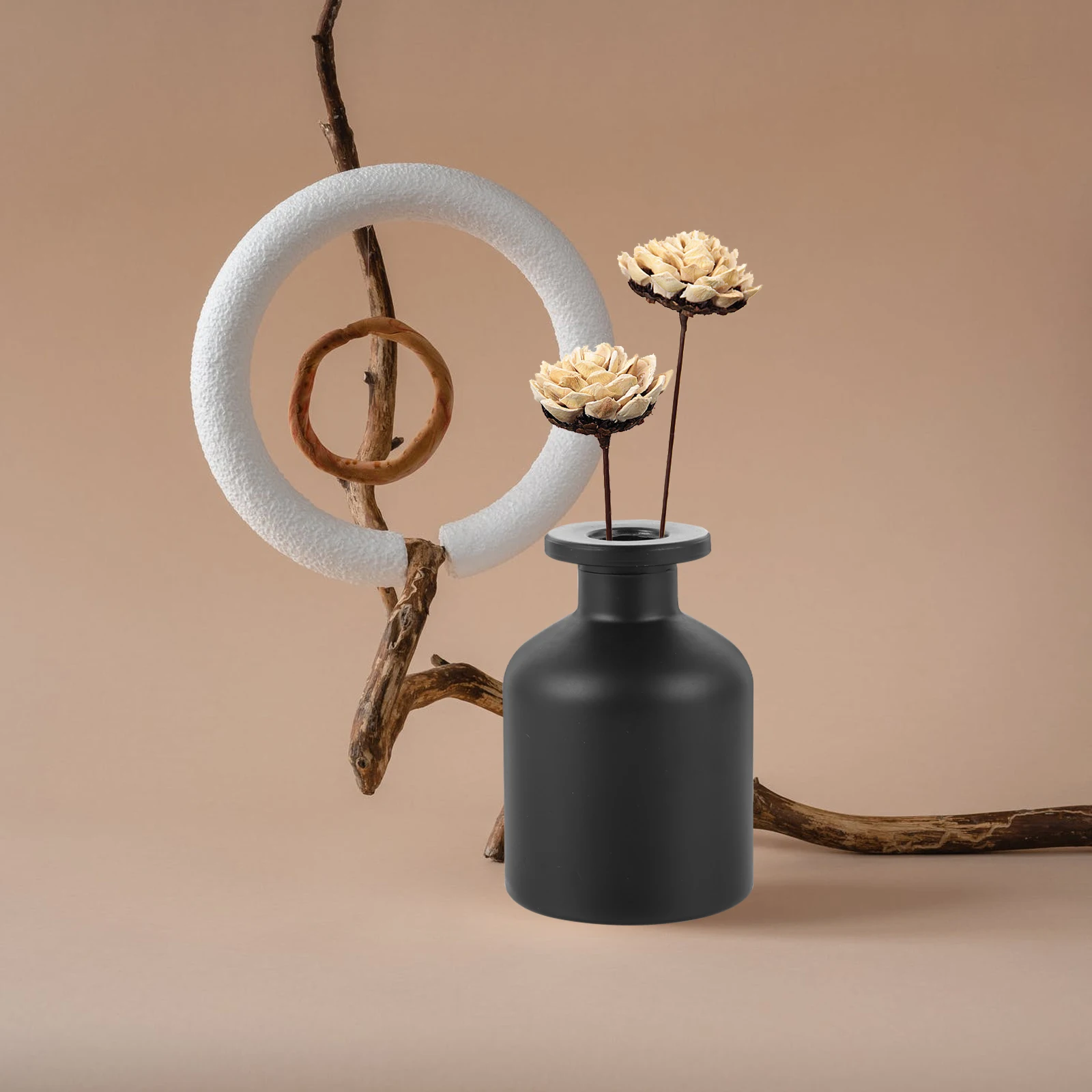 

Набор из 2 матовых стеклянных флаконов для эфирных масел с защитой от света, диспенсеры для ароматерапии, домашнего декора, свадеб, спа-салонов, ароматизации