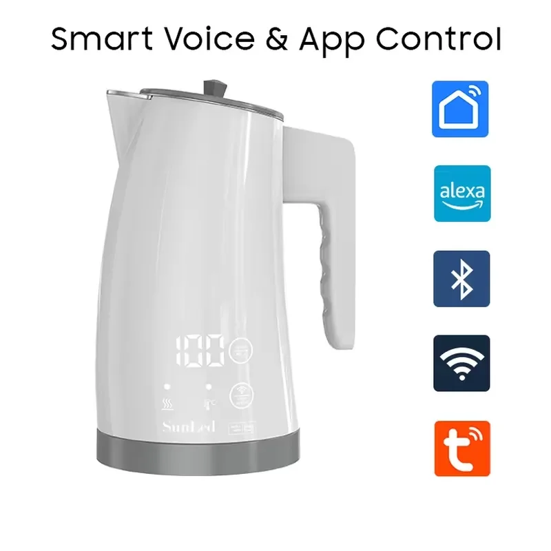 Online Wholesale Household Smart Appliances LED Display Digital Portable Electric Kettle with Temperature Control and