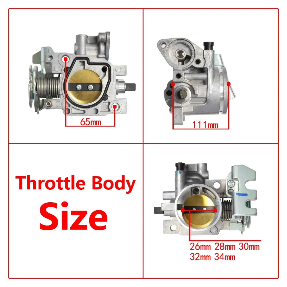 Motorcycle Throttle Body Racing For Click 150i 125 Pcx150 I Model 2018 Vario150 Repsol Dunk50 2017 Tact50