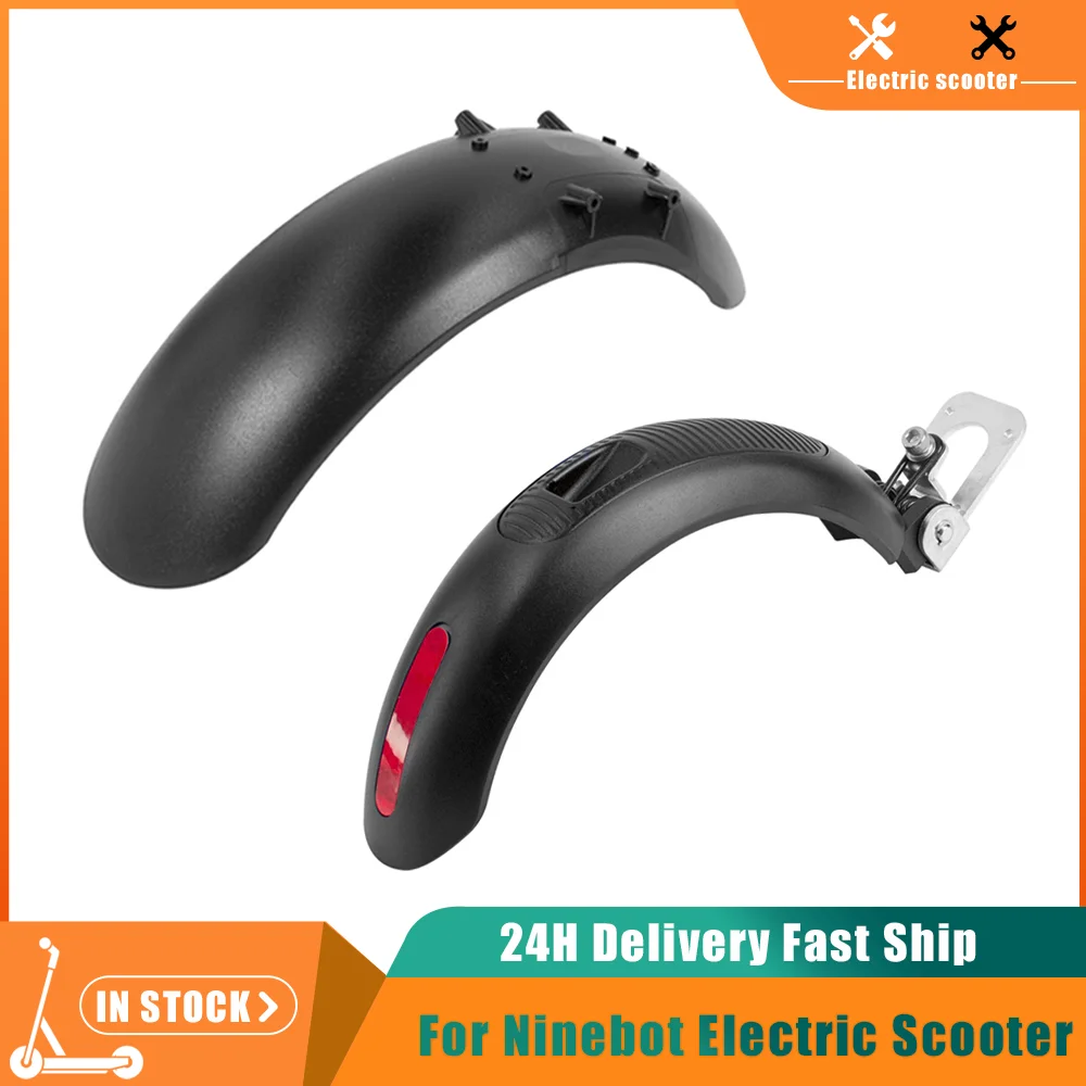 Front Rear Fender Mudguard Set Tire Tyre Splash Guard For Segway Ninebot Es1 Es2 Es3 Es4 Electric Scooter Replacement Accessorie