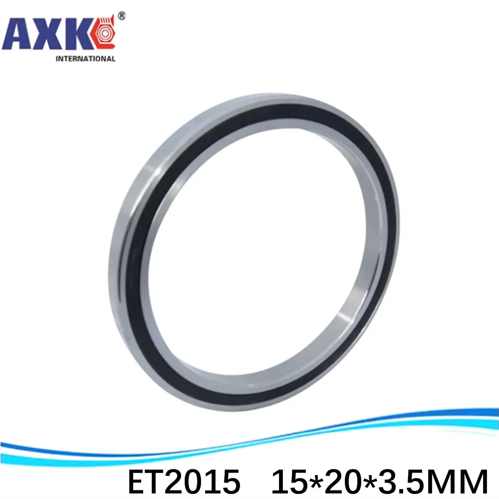 

63702 Boutique Ball Bearing Deep Groove Ball Bearings A1520 DDA-2015 ET2015 15*20*3.5 Mm Inch Bearing AXK Steel Ra 0.8 Machinery