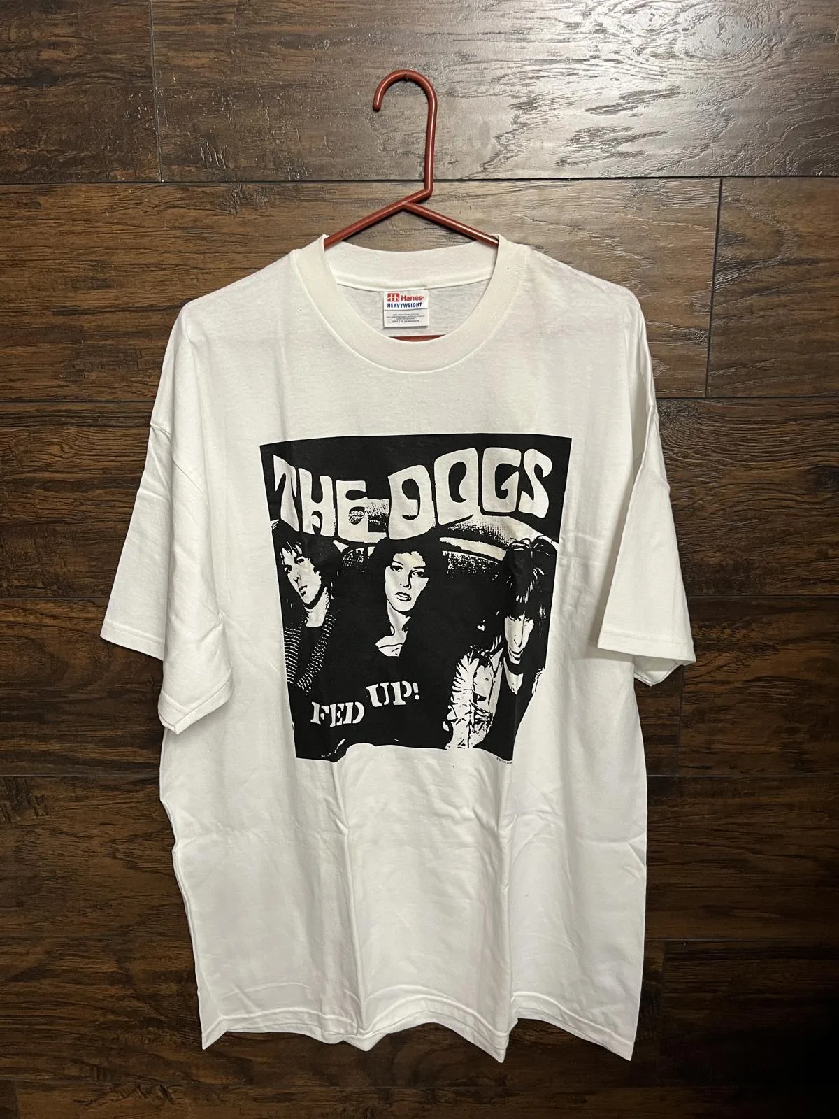 Vintage The Dogs Fed Up T Shirt Punk X Dionysus Records Xl