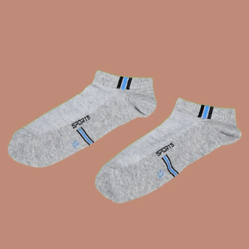 6/12 Pairs Thin Deodorant Breathable Boat Socks Shallow Mouth Socks Cotton Socks Summer Socks Men's Short Socks Sports Socks