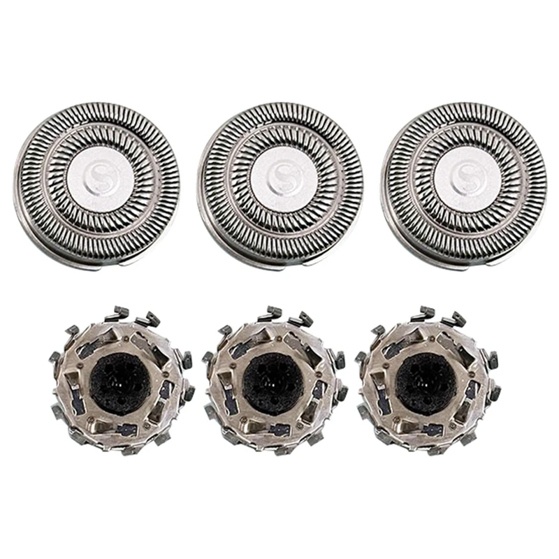 Remplacement de la tête de rasoir électrique pour Xiaomi, accessoires de tête de coupe, filet de rasoir, MJcrucD01SKS, ata jia S500C, S500, S300, 3 pièces