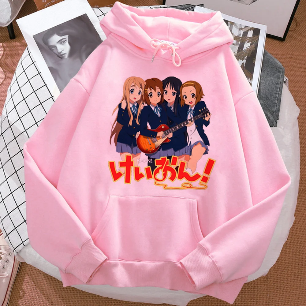 K-on hoodies women funny long sleeve top sweater Pullover women gothic clothing