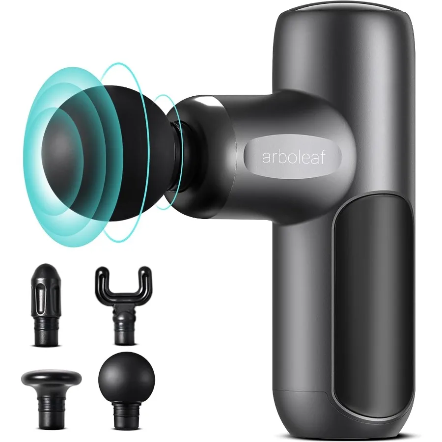 

Портативный мини-массажный пистолет для ударной терапии глубоких тканей для облегчения боли в спине и боли в мышцах Компактный, удобный для путешествий де