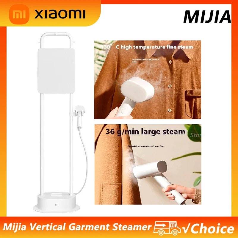 Original New Xiaomi Mijia Vertical Garment Steamer 300kPa Pressure 2.3L Water Tank 36g/min Continuous Steam ZQGTJ02KL