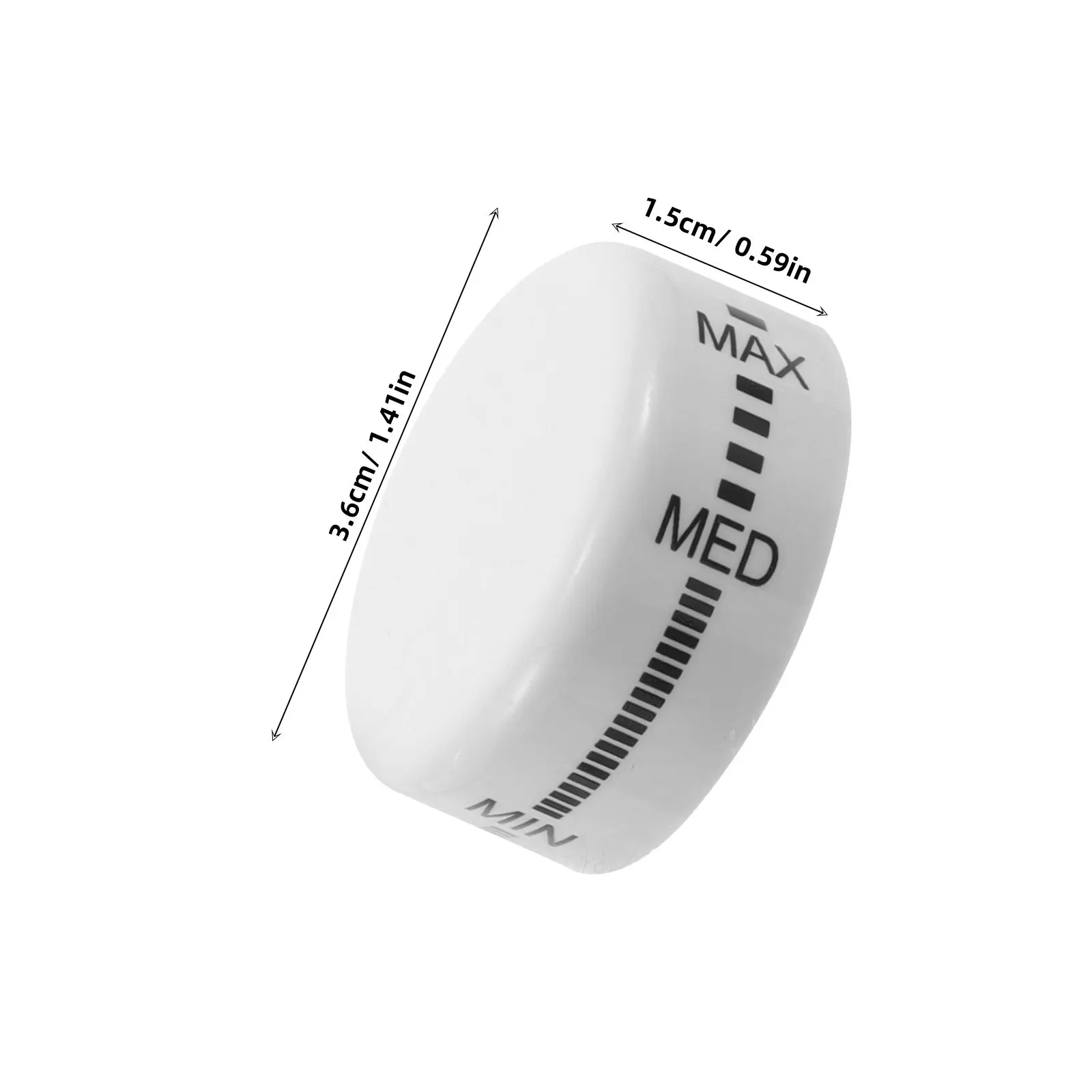 4Pcs Freezer Knob Cap Fridge Temp Controller Replacement Mini Fridge Thermostat Knob Chest Freezer Temperature Adjustment Clear