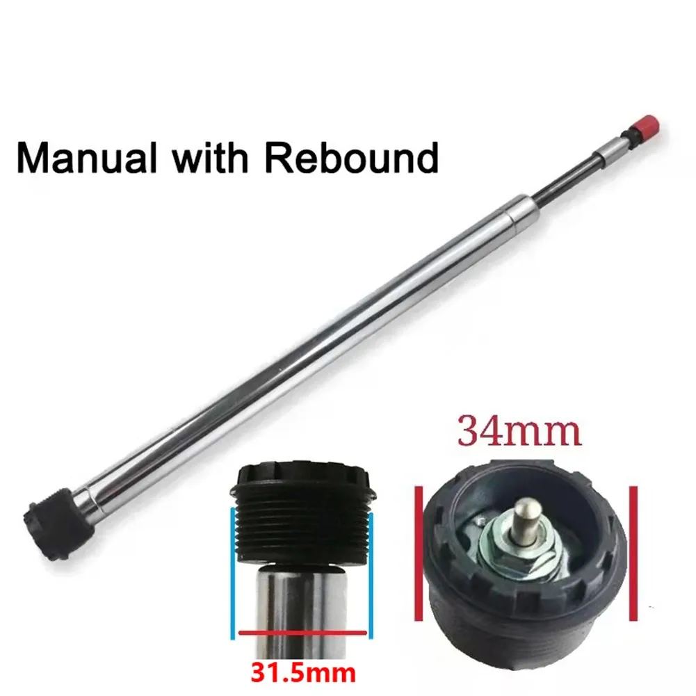 Fork Spring Stroke Aluminum Alloy Bike Fork Spring Shock Absorber with Shoulder Control for Comfortable Riding