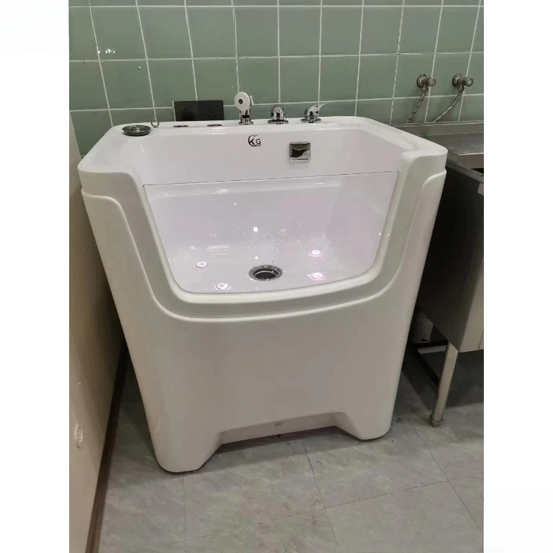 

Pet SPA tank Pet SPA cat bath Teddy Golden dog Electric lift bath Large, medium and small dog bath