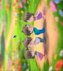 4 Pcs Kiss Family Plant Cake Car Gift Decoration Pigs Year Cartoon Pendant Powder Pig Resin Crafts