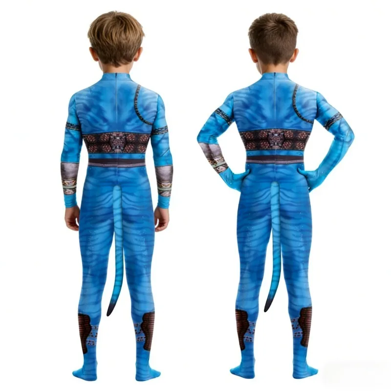 

Anime Movie Avatar Series One-piece Tight-fitting Clothes Theme Party Cosplay Boys and Girls One-piece Tight-fitting Suit