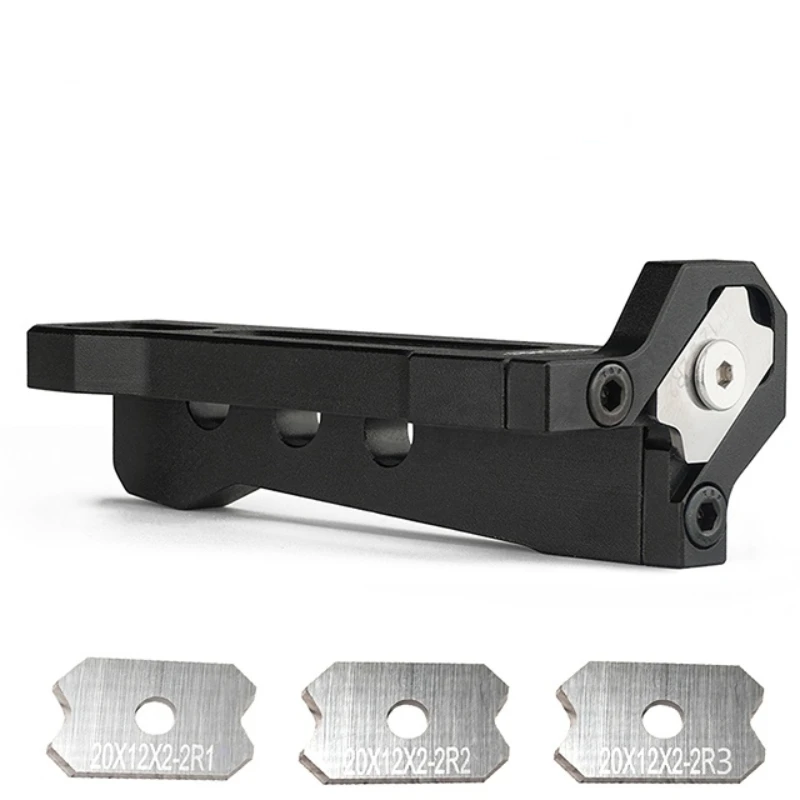 ใบมีดงานไม้ขอบมุมกบขอบแถบ Arc ตัดคู่มือ Planer ไม้ Chamfering เนื้อ Scraper Board เครื่องมือขัด