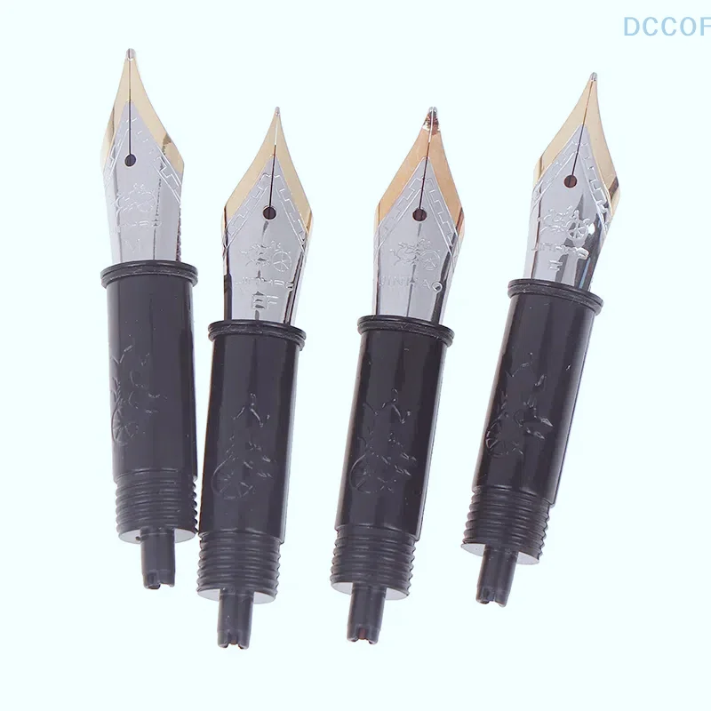 0.38mm/0.5mm/0.7mm/1mm Jinhao #5 Fountain Pen Nibs Replaced Metal EF/F/M 82 88 95 100 Pen School Office Supplies