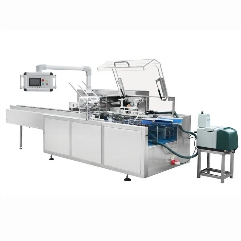 Cartoning machine, automatic packaging machine, food bread biscuit labeling and cartoning production line