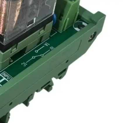 4 Channel Relay DC24V 16A NPN PNP Input DIN Rail Mount For PLC Industrial Control System Automation Accessories