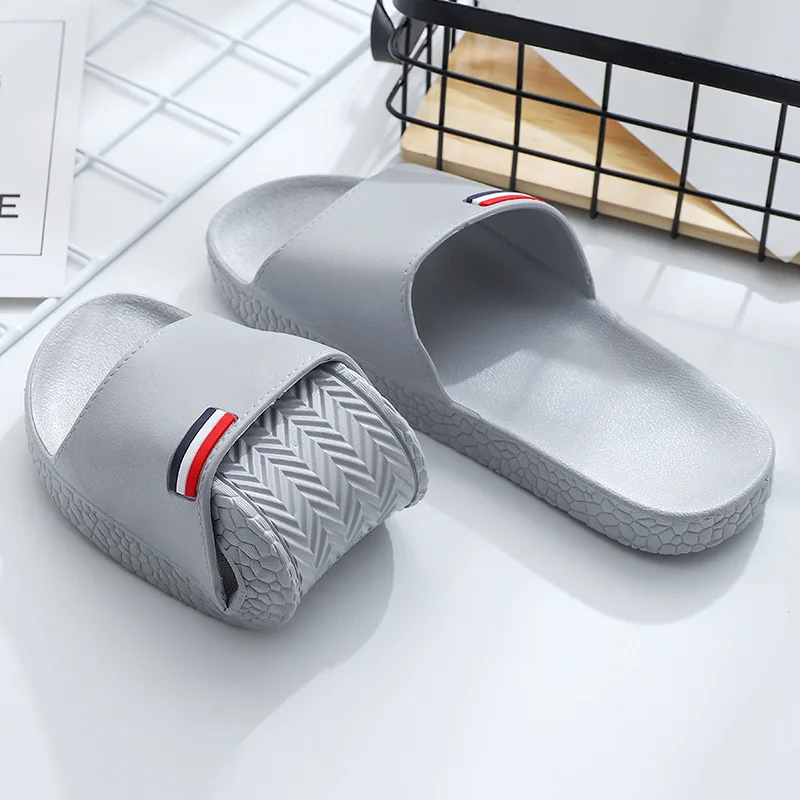 Household Slippers Men Bath Bathroom Couple Non-Slip Deodorant Mute Soft Bottom Men Summer New Slippers Women