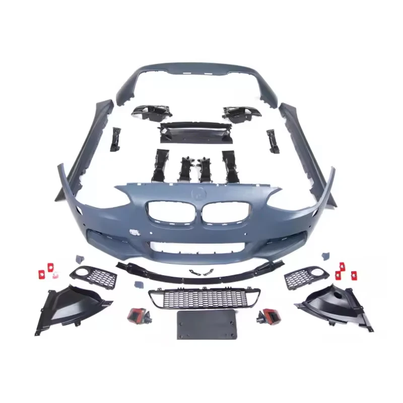 

STLFHigh quality1 Series F20 to MT Style Body Kit with Front Bumper Rear Bumper Side Skirt for bmws 2011-2014 1series F20 MT Sty