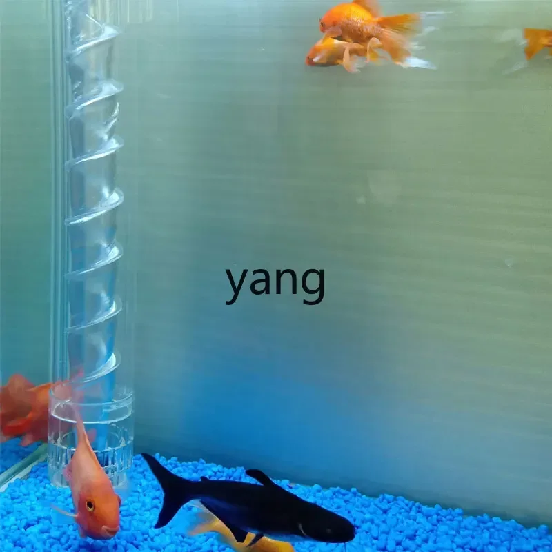 LTT fish tank triple overflow pipe upper and lower pipe spiral filter