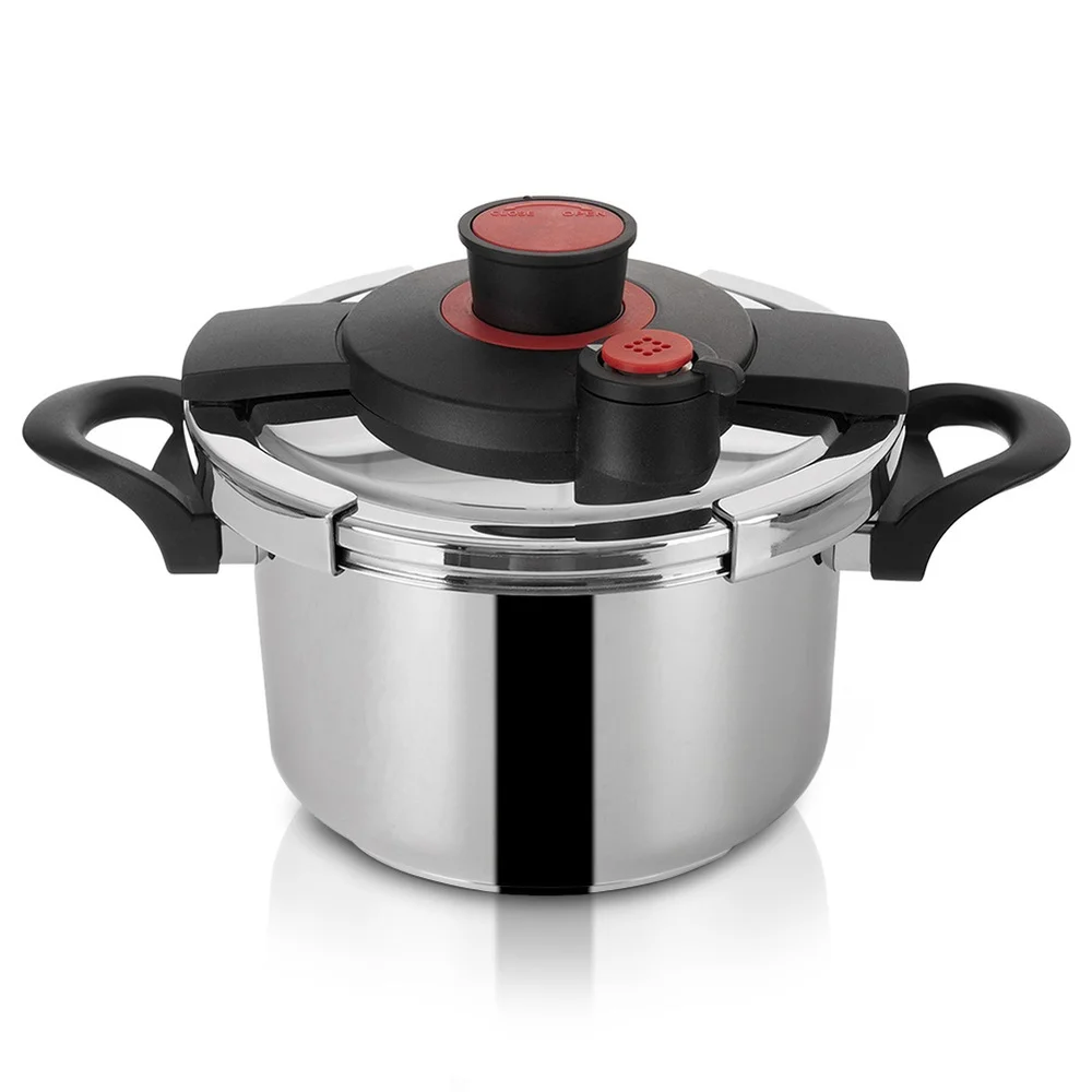 Stalen Snelkookpan Met Automatische Sluitstorm 5 L