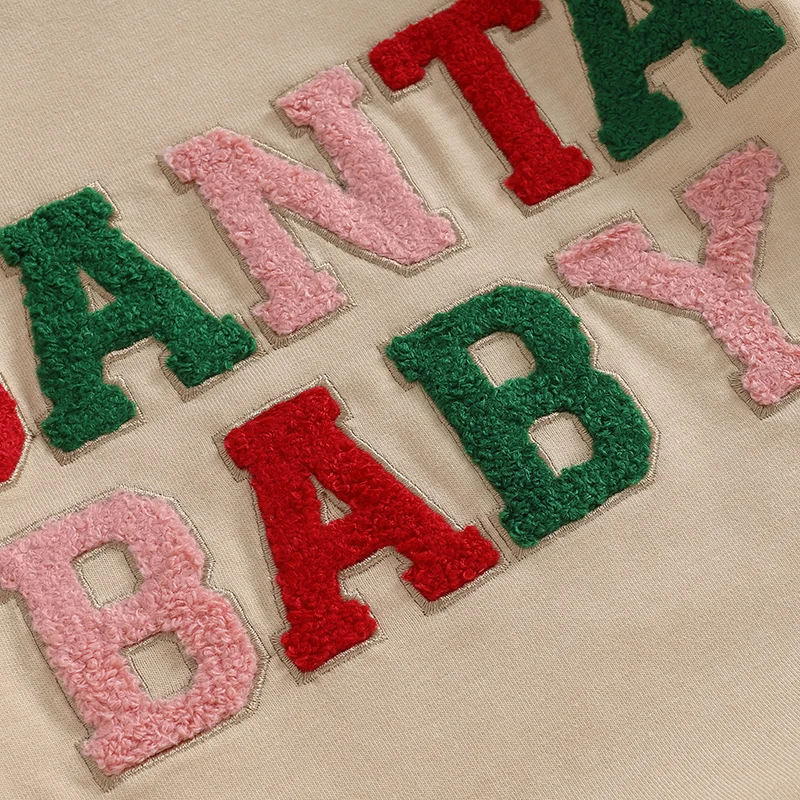 2023-09-05 Lioraitiin 0-18M Newborn Baby Girl Boy Christmas Romper Sweatshirt Oversized Bubble Jumpsuit Clothes