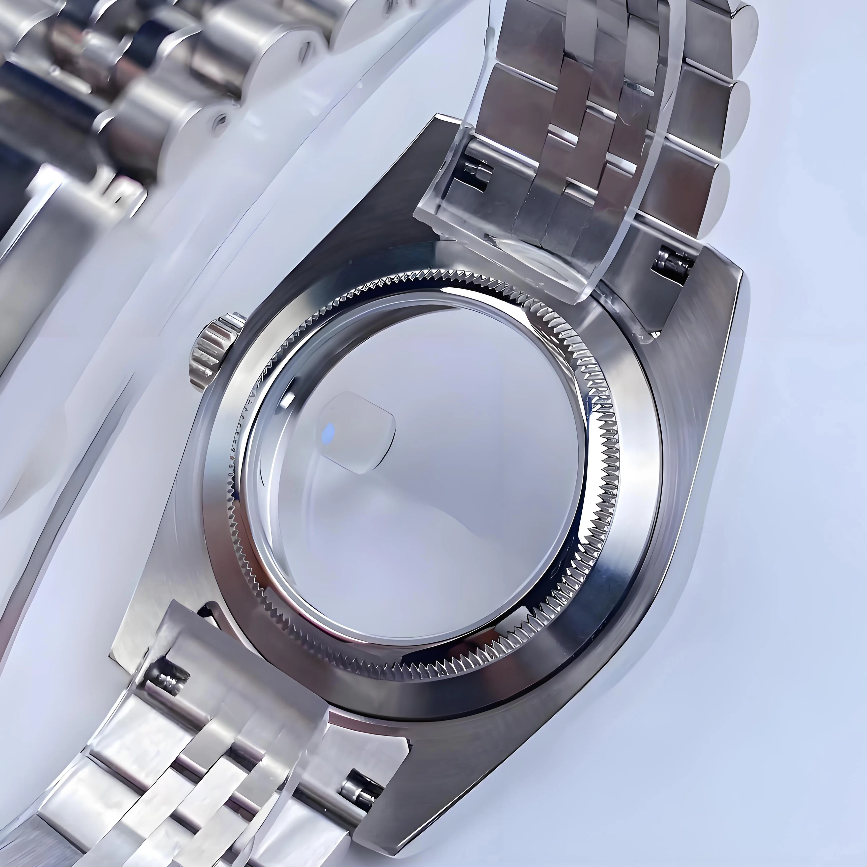 NH35 36/39mm Watch Case Sapphire Glass 904L Stainless steel Fit NH34/NH35 Movement 28.5mm Dial New JB Bracelet Accessories ﻿