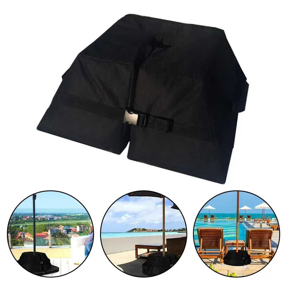 Umbrella Base Heavy Circular Heavy-Duty Sandbag Windproof Umbrella Fixed Sandbag Building & Construction Toys Model Accessories