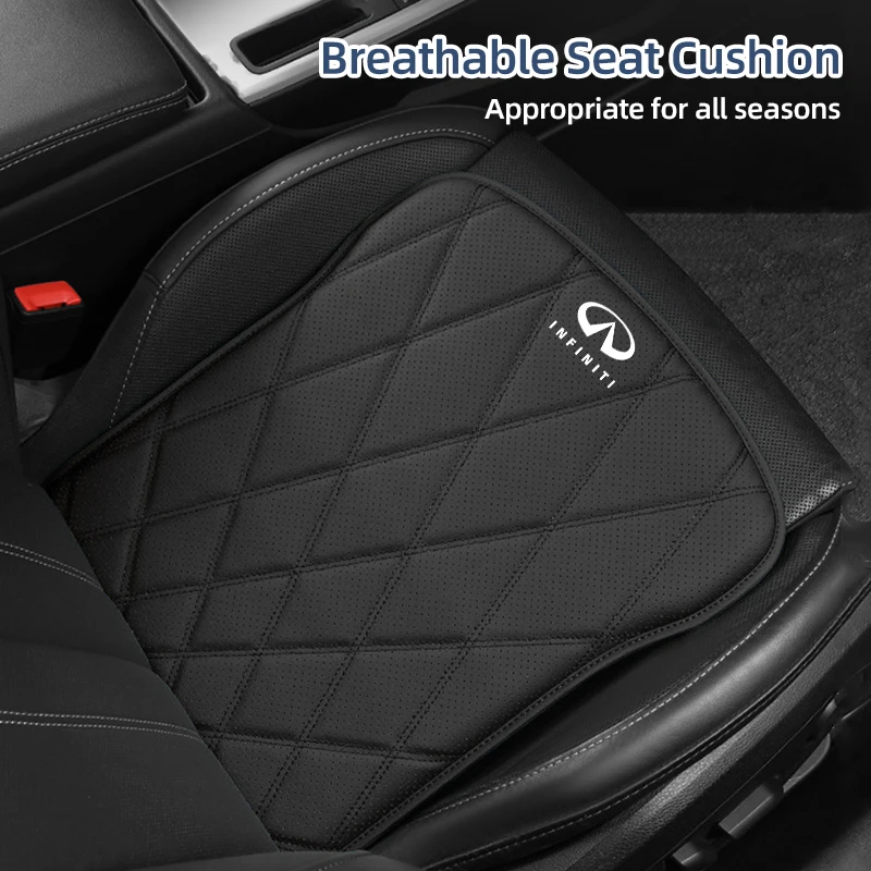 

Car Seat Booster Cushion Anti-slip Mat Pad Seat Cover Accessories For Infiniti QX60 QX70 QX80 QX50 QX30 Q70L Q60 Q50 Q60S Q30 ES