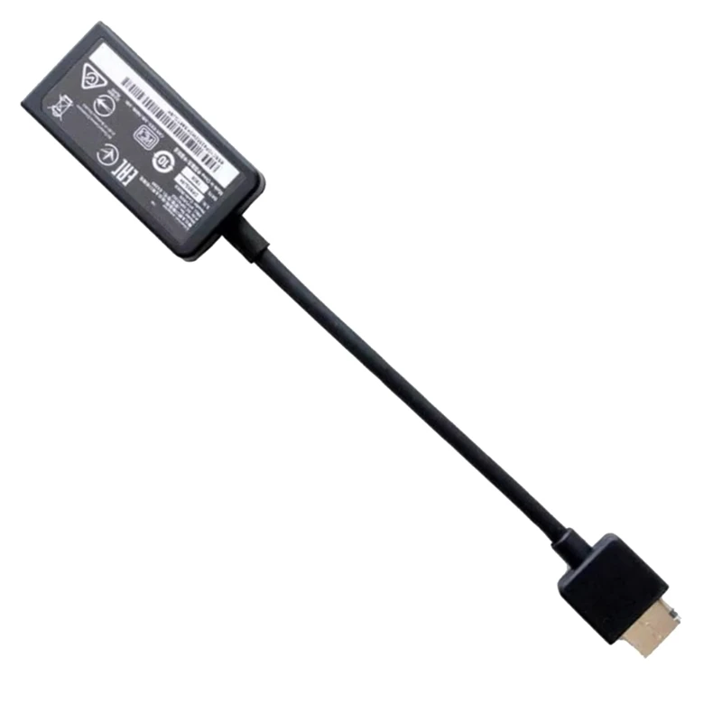 Kabel pengganti Dongle RJ45 konektor Transfer Data adaptor Ethernet untuk Thinkpad X280 X390 X395 Aksesori Laptop