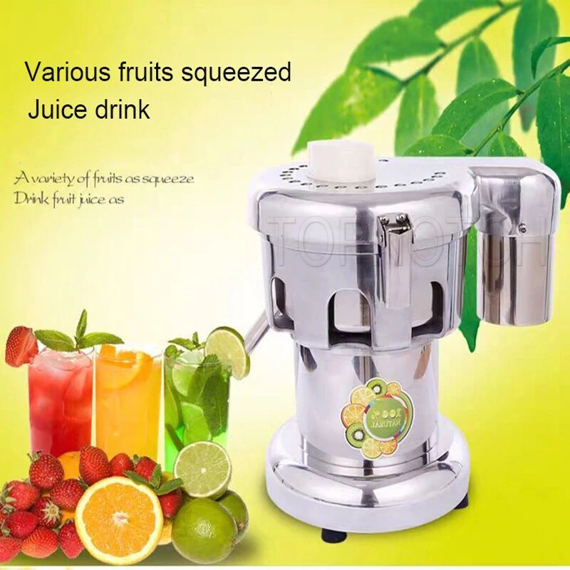 Commercial Stainless Steel Juice Cold Pressed Juicer Stainless Steel Automatic Pulp Juicer Slag Separator