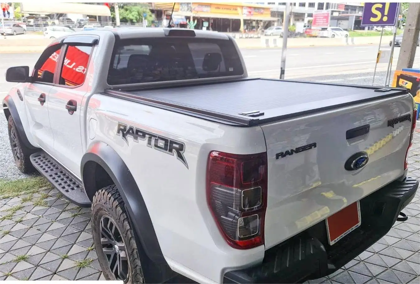 Cubierta De Persiana Enrollable Hard Aluminum Alloy Cover For Pickup Vehicle Non-oxidation Rear Top Canopy Retractable 