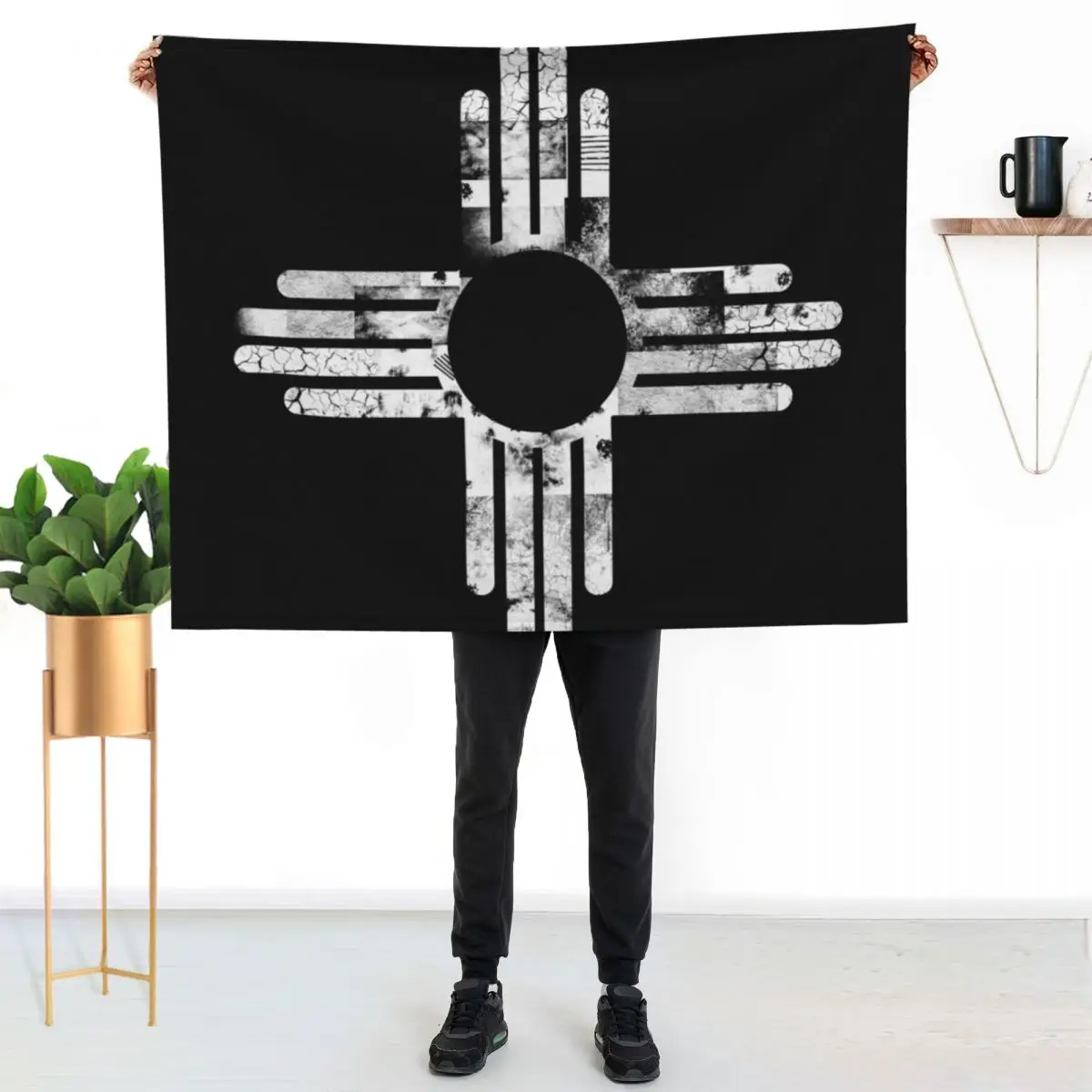 

Zia Sun Throw Blanket Thin Soft Blanket for Summer Night Sleeping