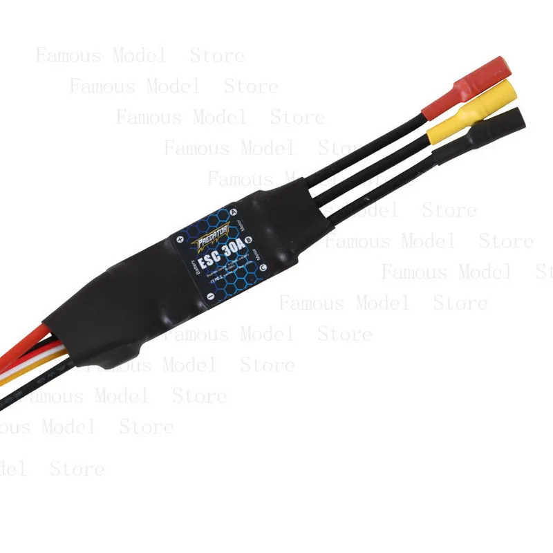 Predator 30A ESC TX60 3.5mm Female Plug Electric Adjustment 2A Linear Configuration For RC Airplane