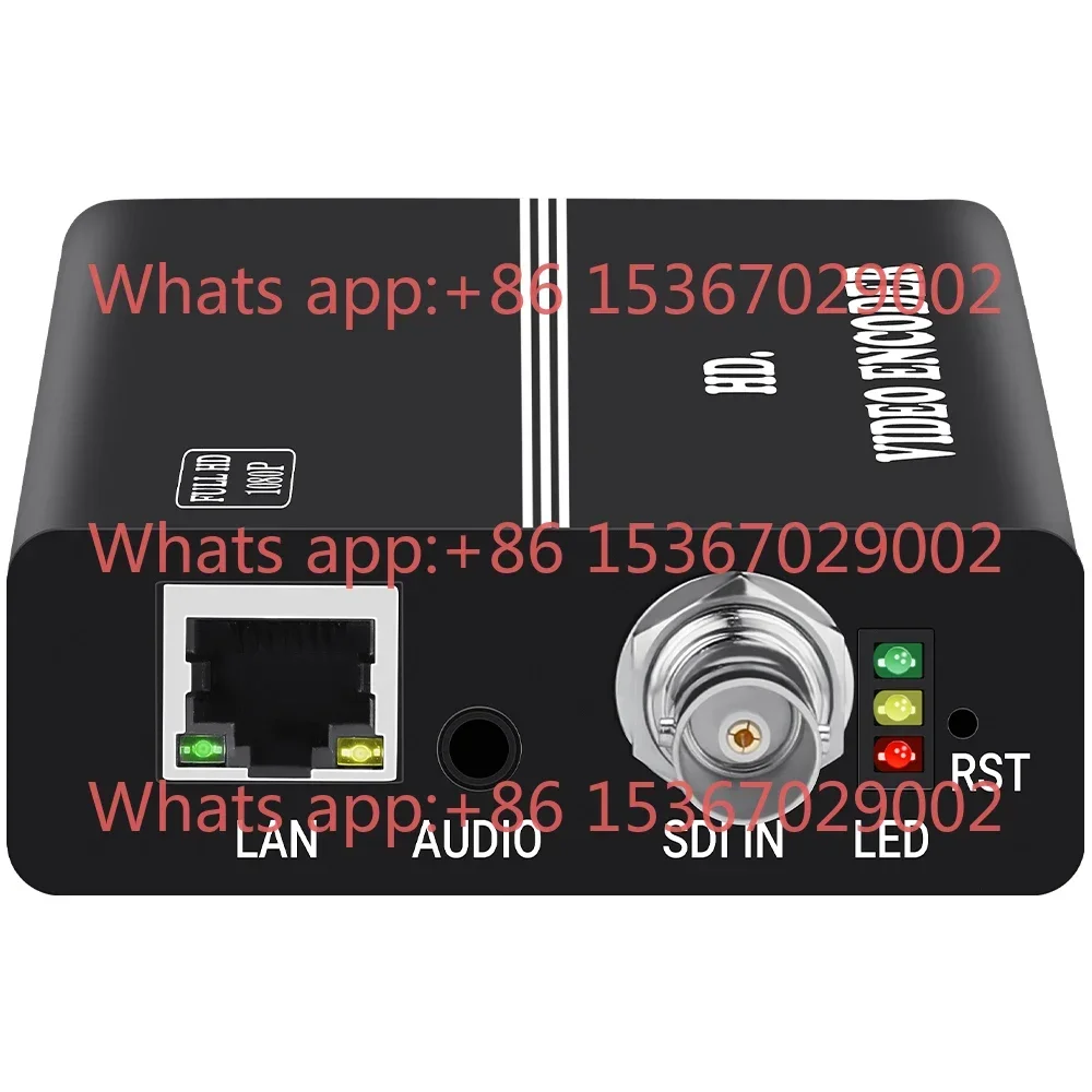 Mini H.264 SDI Video Encoder HD-SDI To IP Video Decoder  Encoder Live Stream RTMP Encoder