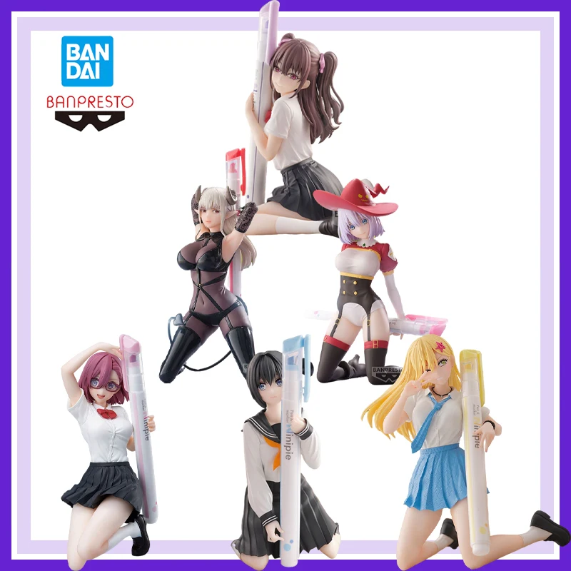 منتج جديد أصلي من Bandai Banpresto 2.5 قلم إغراء الأبعاد قبضة الأصدقاء NONOA MAYURI HANYU MIKARI TACHIBANA #3