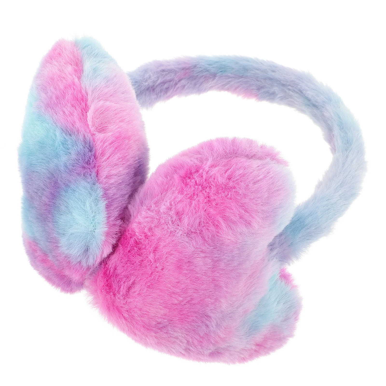 

Ear Muffs Headband Love Fluffy Clip Hairy Outdoor Warmer Purple Girl Warmers for Women Winter Miss Toddler