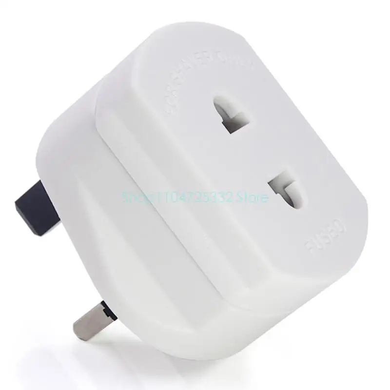 

Adaptor Plug UK 1A Adapter Shaver Socket 2 Pin to 3 Pin Converter for Electric for Razor