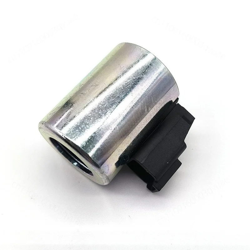 Excavator coil accessories solenoid valve coil, inner diameter 19 height 50 24V two plugs