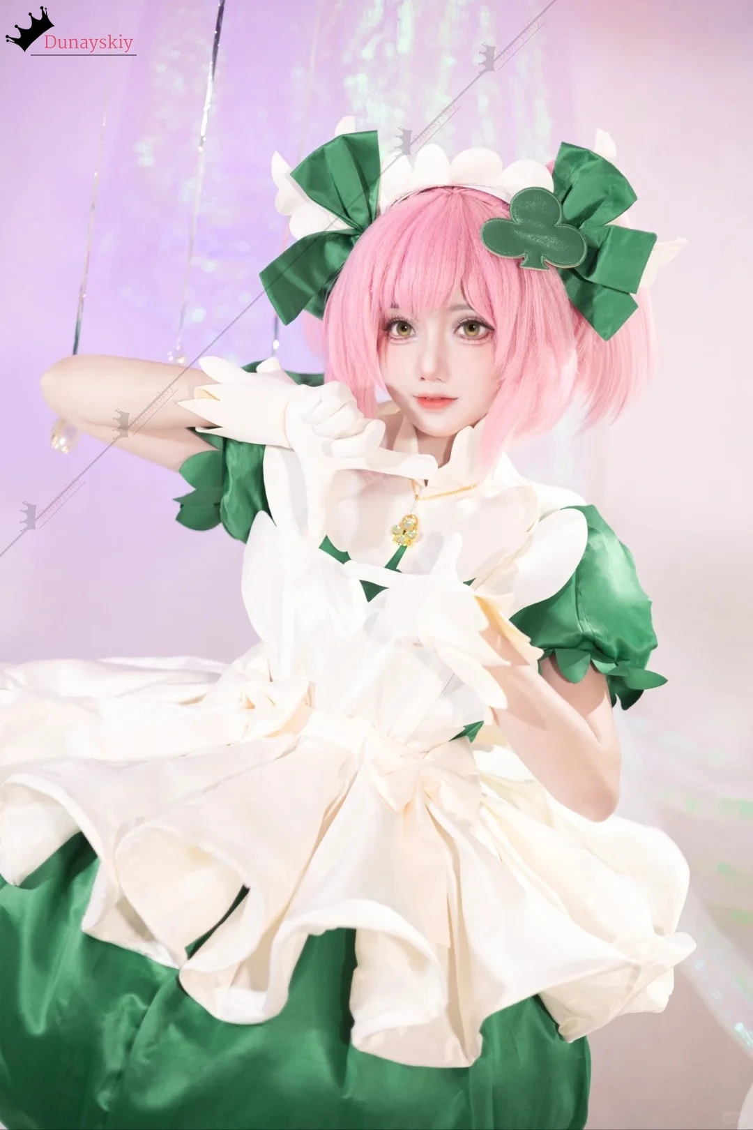 

Аниме Hinamori Amu Suu Косплей Костюм клевера Прекрасное платье принцессы Лолиты Униформа Хэллоуин Маскировка для женщин Комплект французской горничной