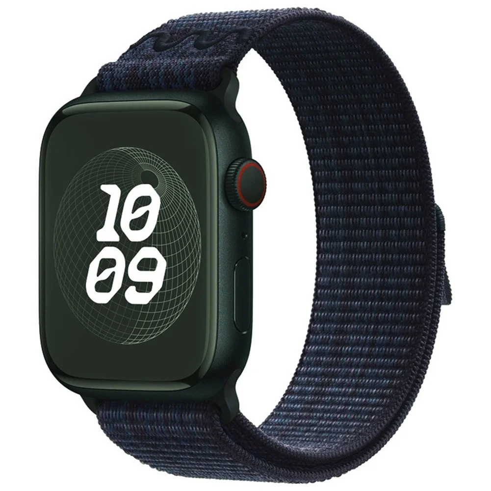 Nylon-Sportarmband für Apple Watch 46 mm 42 mm 49 mm 45 mm 41 mm 44 mm 40 mm Band für IWatch Ultra 1-3 Serie 11 10 9 8 7 6 SE 5 4 3