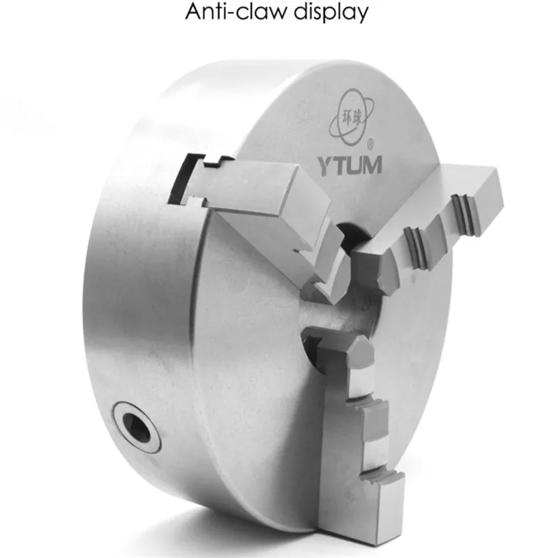 K11-80/100/125/160 3 Jaw Lathe Chuck Self Centering Hardened Reversible Tool for Drilling Milling  Woodworking Lathe Chucks - view 5