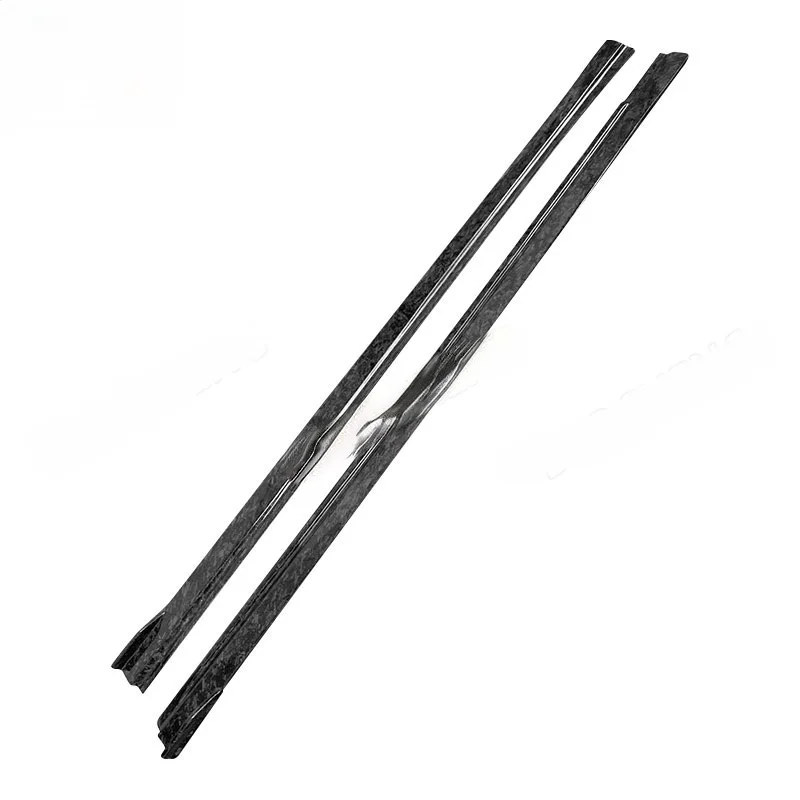 High Quality 3D Style Real Carbon Fiber Side Skirts Auto Exterior Modification Accessories For A4L S4 B9 B9.5