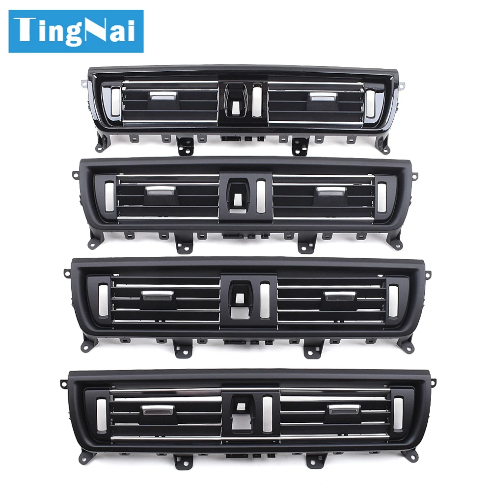 Front Console Central Air Conditioner AC Vent Grille For BMW 5 Series F10 F11 520i 523i 525i 528i 535i 64229166885 64229209136