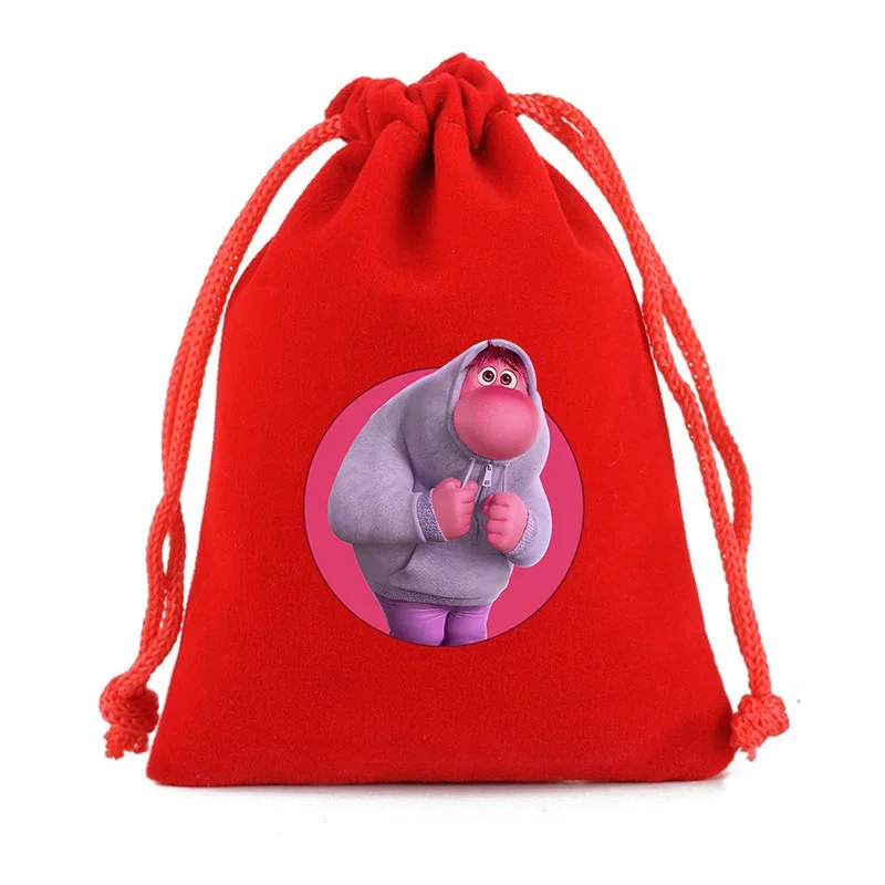 Inside Out 2 Disney Movie Drawstring Bag Cartoon Anime Gift Bags Party Supplies Children Adult Storage Pouch Cute Portable Bag